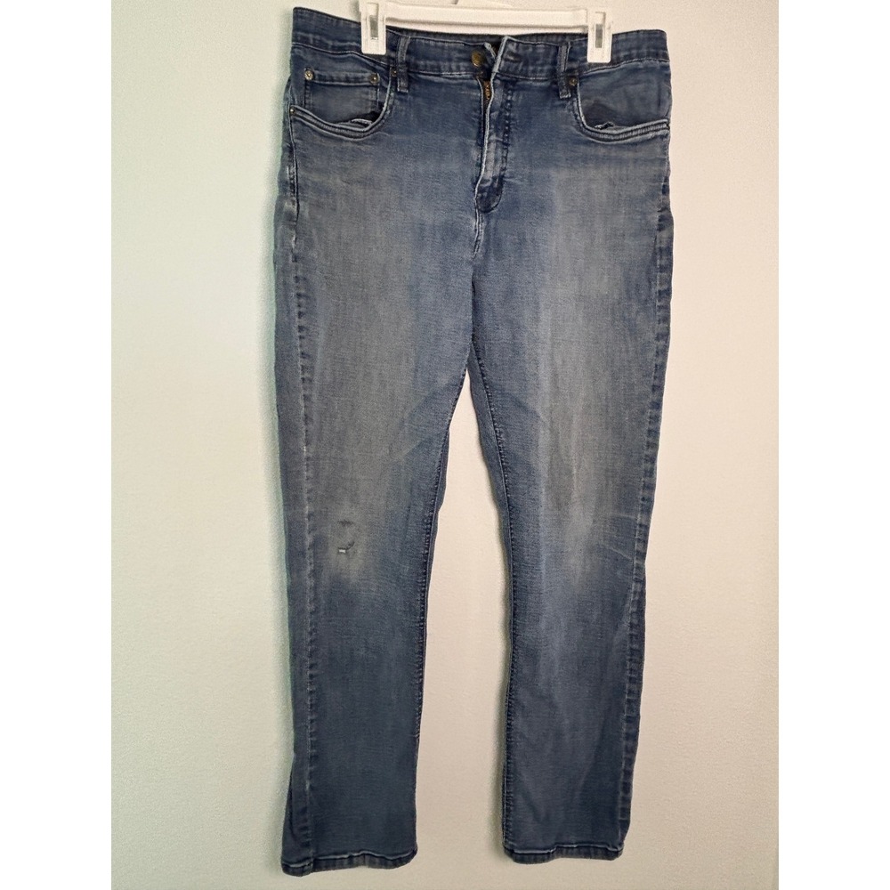 Urban Star Premium Apparel Mens‎ Jeans 36x34 Straight Leg Medium Wash Stretch